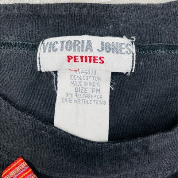 Vintage Victoria jones petit beaded sequin Christmas sweater stocking candy cane - Picture 5 of 6